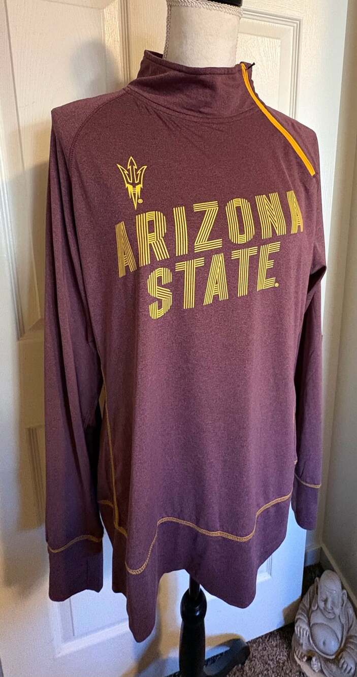 Rivalry Threads Arizona State Sun Devils Women's Athletic Pullover, Size XL